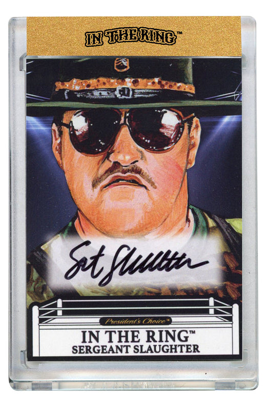 SGT SLAUGHTER - TRADING CARD
